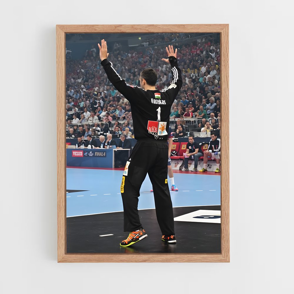 Poster Ehf de league – affiche Handball (vue 4)